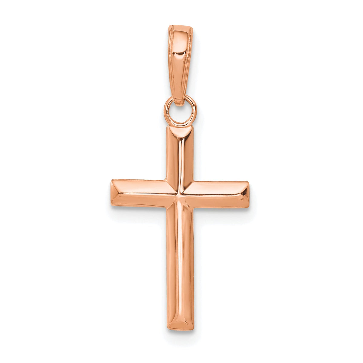 10k & 14k Gold Latin Cross Pendant