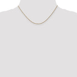Gold (10K & 14K) Diamond-Cut Machine-Made Rope Chain - 14k Yellow Gold / 16 in / 1.15 mm