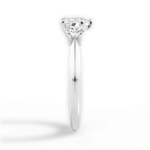 Kaitlin Heart Cut Lab Grown Diamond 14Kt White Gold Engagement Ring - View 3