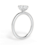 Audrey Marquise Cut Lab Grown Diamond 14Kt White Gold Engagement Ring - View 2