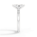Audrey Marquise Cut Lab Grown Diamond 18Kt White Gold Engagement Ring - View 4