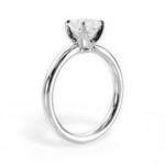 Abigail Princess Cut Lab Grown Diamond Platinum Engagement Ring - View 4