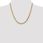 Gold (10K & 14K) Semi-Solid Anchor Chain - 10k Yellow Gold / 20 in / 5.5 mm