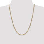 Gold (10K & 14K) Semi-Solid Anchor Chain - 10k Yellow Gold / 24 in / 3.2 mm