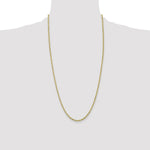Gold (10K & 14K) Semi-Solid Rope Chain - 10k Yellow Gold / 28 in / 2.8 mm
