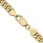 Gold (10K & 14K) Semi-Solid Miami Cuban Chain - 10k Yellow Gold / 18 in / 6 mm