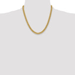 Gold (10K & 14K) Semi-Solid Miami Cuban Chain - 10k Yellow Gold / 20 in / 6 mm