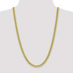 Gold (10K & 14K) Semi-Solid Miami Cuban Chain - 10k Yellow Gold / 26 in / 6 mm