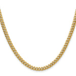 Gold (10K & 14K) Semi-Solid Miami Cuban Chain - 10k Yellow Gold / 18 in / 4.5 mm