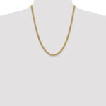 Gold (10K & 14K) Semi-Solid Miami Cuban Chain - 10k Yellow Gold / 22 in / 4.5 mm