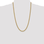 Gold (10K & 14K) Semi-Solid Miami Cuban Chain - 10k Yellow Gold / 26 in / 4.5 mm
