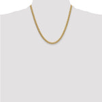Gold (10K & 14K) Semi-Solid Miami Cuban Chain - 10k Yellow Gold / 20 in / 5.25 mm