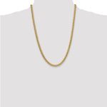 Gold (10K & 14K) Semi-Solid Miami Cuban Chain - 10k Yellow Gold / 24 in / 5.25 mm