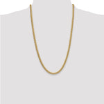 Gold (10K & 14K) Semi-Solid Miami Cuban Chain - 10k Yellow Gold / 26 in / 5.25 mm