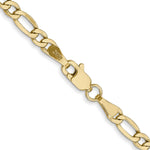 Gold (10K & 14K) Semi-Solid Figaro Chain - 10k Yellow Gold / 16 in / 3.5 mm