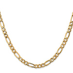 Gold (10K & 14K) Semi-Solid Figaro Chain - 10k Yellow Gold / 16 in / 5.35 mm