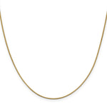 Gold (10K & 14K) Box Chain - 10k Yellow Gold / 16 in / 0.95 mm