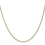 Gold (10K & 14K) Box Chain - 10k Yellow Gold / 16 in / 1 mm