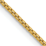 Gold (10K & 14K) Box Chain - 10k Yellow Gold / 16 in / 1.05 mm