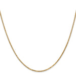 Gold (10K & 14K) Box Chain - 10k Yellow Gold / 16 in / 1.3 mm