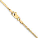 Gold (10K & 14K) Box Chain - 10k Yellow Gold / 16 in / 1.3 mm