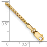 Gold (10K & 14K) Box Chain Bracelet - 10k Yellow Gold / 7 in / 1.5 mm