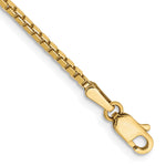 Gold (10K & 14K) Box Chain Bracelet - 10k Yellow Gold / 7 in / 1.5 mm