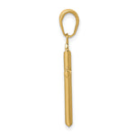 Gold Latin Cross Pendant - 10k Yellow Gold / Standard / 29x12.5mm