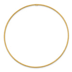 Gold Diamond-cut Slip-on Bangle - 10k Yellow Gold