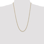 Gold (10K & 14K) Semi-Solid Diamond-Cut Rope Chain - 10k Yellow Gold / 26 in / 2.5 mm