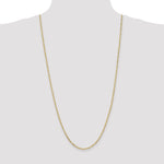 Gold (10K & 14K) Flat Figaro Chain - 10k Yellow Gold / 30 in / 2.2 mm
