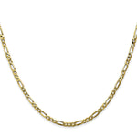 Gold (10K & 14K) Flat Figaro Chain - 10k Yellow Gold / 16 in / 2.75 mm