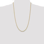 Gold (10K & 14K) Flat Figaro Chain - 10k Yellow Gold / 26 in / 3 mm