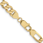 Gold (10K & 14K) Flat Figaro Chain - 10k Yellow Gold / 20 in / 7.5 mm