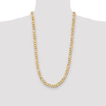 Gold (10K & 14K) Flat Figaro Chain - 10k Yellow Gold / 28 in / 7.5 mm
