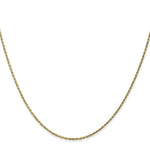 Gold (10K & 14K) Diamond-Cut Machine-Made Rope Chain - 10k Yellow Gold / 16 in / 1.15 mm