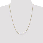 Gold (10K & 14K) Diamond-Cut Machine-Made Rope Chain - 10k Yellow Gold / 24 in / 1.15 mm