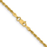 10k 2mm Lightweight D/C Rope Chain - 16 in