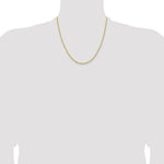 10k 2mm Lightweight D/C Rope Chain - 20 in