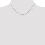 Gold (10K & 14K) Carded Singapore Chain - 10k White Gold / 16 in