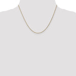 Gold (10K & 14K) Carded Cable Rope Chain - 10k Yellow Gold / 18 in / 0.95 mm