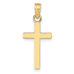 Gold Polished Latin Pendant - 10k Yellow Gold / Standard / Standard