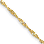 Gold (10K & 14K) Singapore Chain - 10k Yellow Gold / 16 in / 1.7 mm