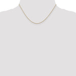 Gold (14K & 10K) Baby Rope Chain - 10k Yellow Gold / 16 in / 0.8 mm
