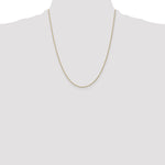 Gold (14K & 10K) Baby Rope Chain - 10k Yellow Gold / 22 in / 0.8 mm