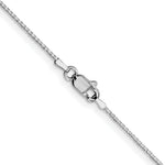 Gold (10K & 14K) Box Chain - 10k White Gold / 16 in / 0.95 mm