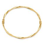 Hinged Bangle - 10k Yellow Gold / Polished