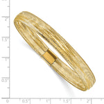 Leslie's 10K Polished Mesh Stretch Bracelet