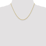 Gold (10K & 14K) Diamond-Cut Machine-Made Rope Chain - 10k Yellow Gold / 18 in / 1.3 mm