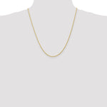 Gold (10K & 14K) Diamond-Cut Machine-Made Rope Chain - 10k Yellow Gold / 22 in / 1.3 mm